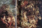 Peter Paul Rubens The Feast of Venus (mk01) Sweden oil painting reproduction